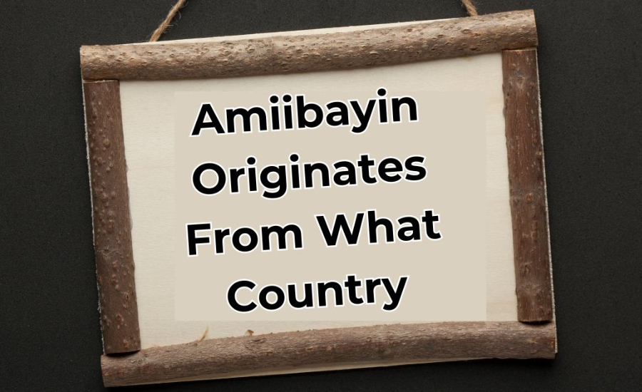 amiibayin originates from what country